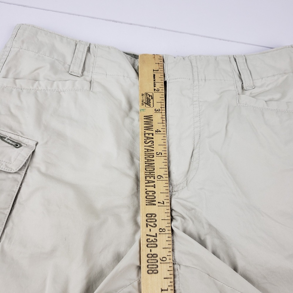Columbia Sportwear Co Shorts Women's 4‎ Beige Cargo Roll-Up Hiking Shorts AL4360 - Picture 9 of 11